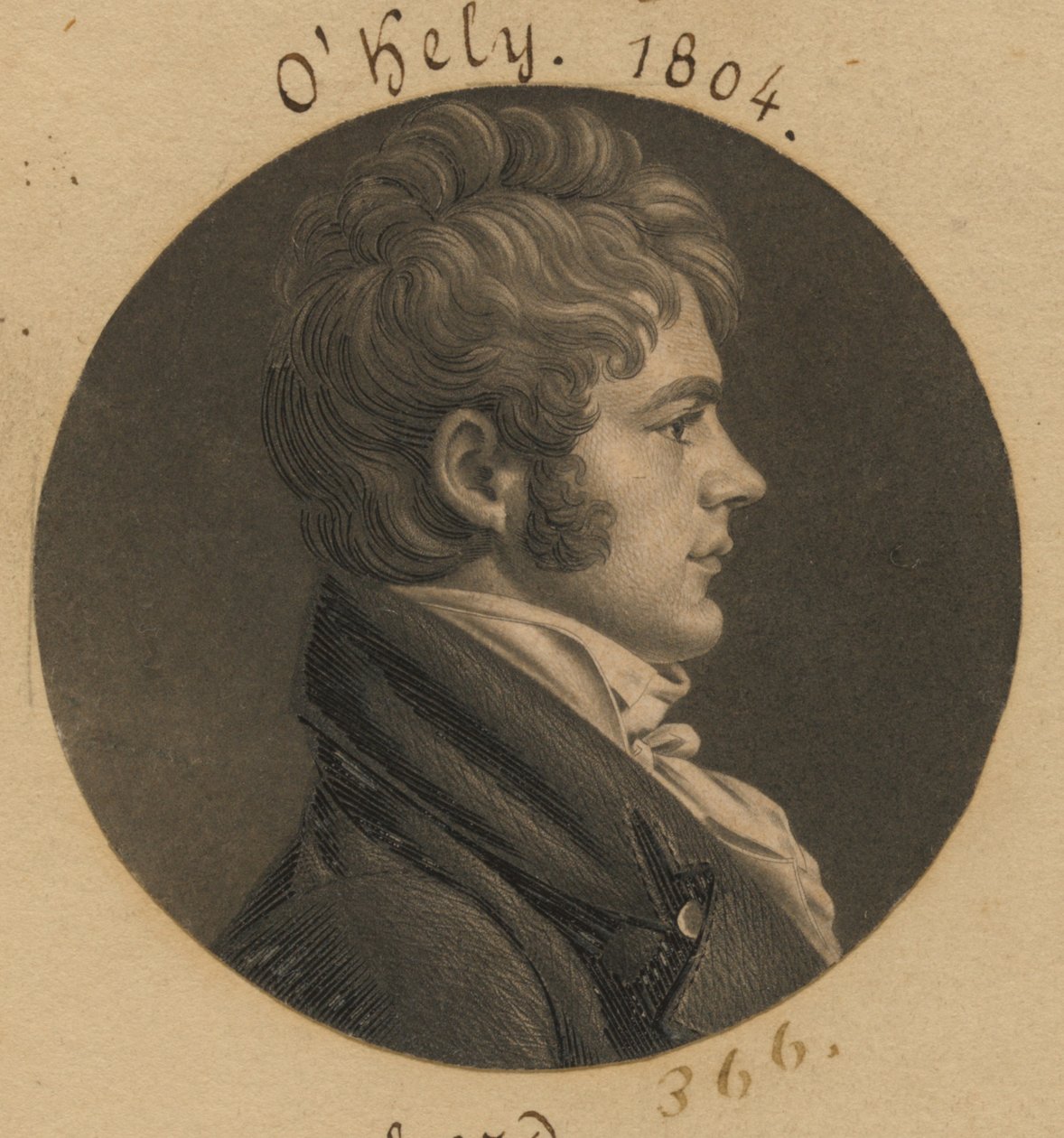 Nathaniel Williams av Charles Balthazar Julien Févret de Saint-Mémin