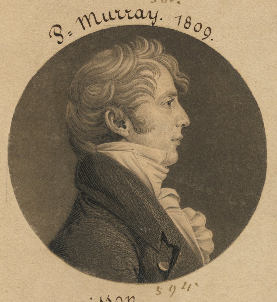 Philip Norborne Nicholas av Charles Balthazar Julien Févret de Saint-Mémin