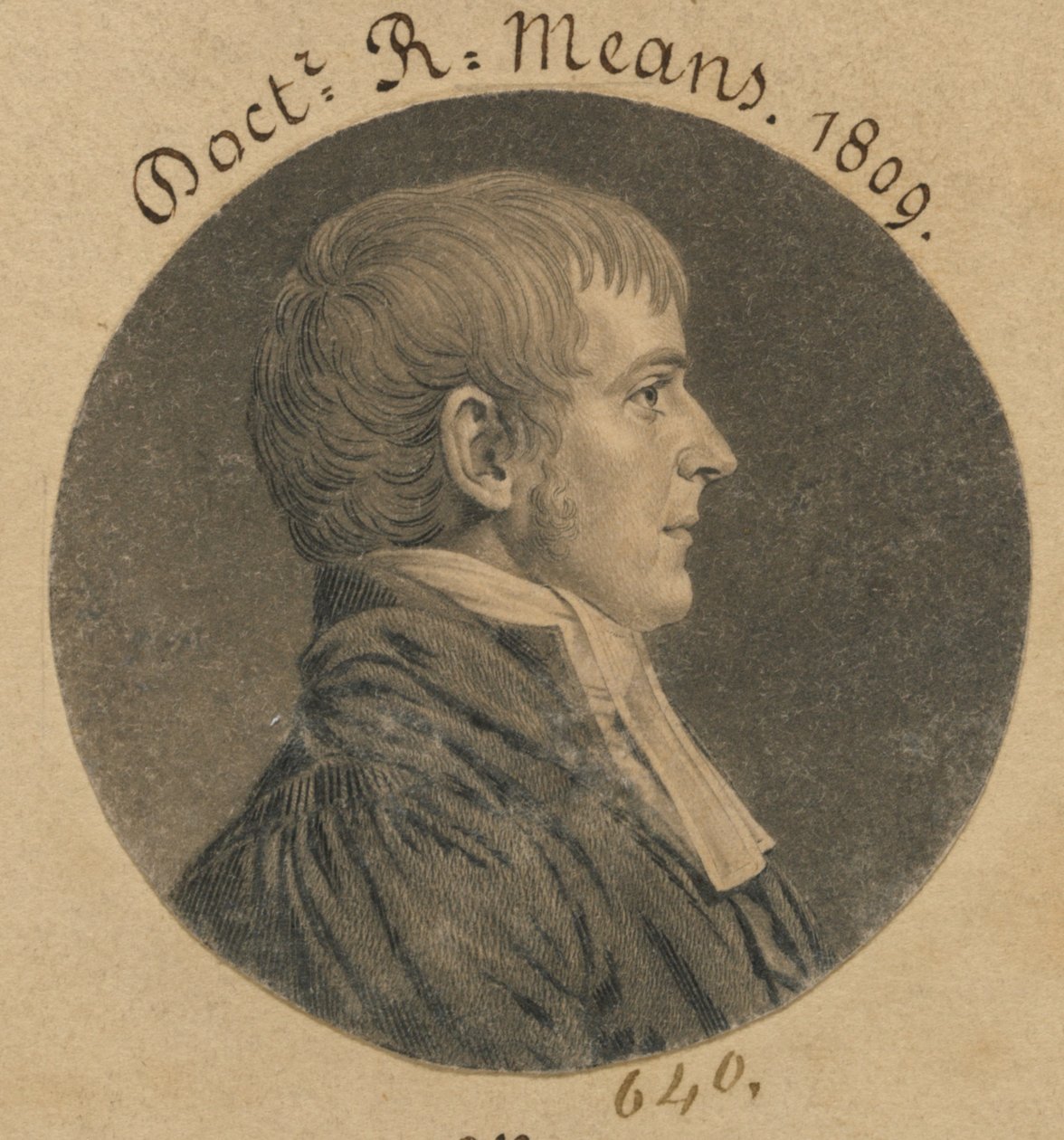 Robert Means av Charles Balthazar Julien Févret de Saint-Mémin