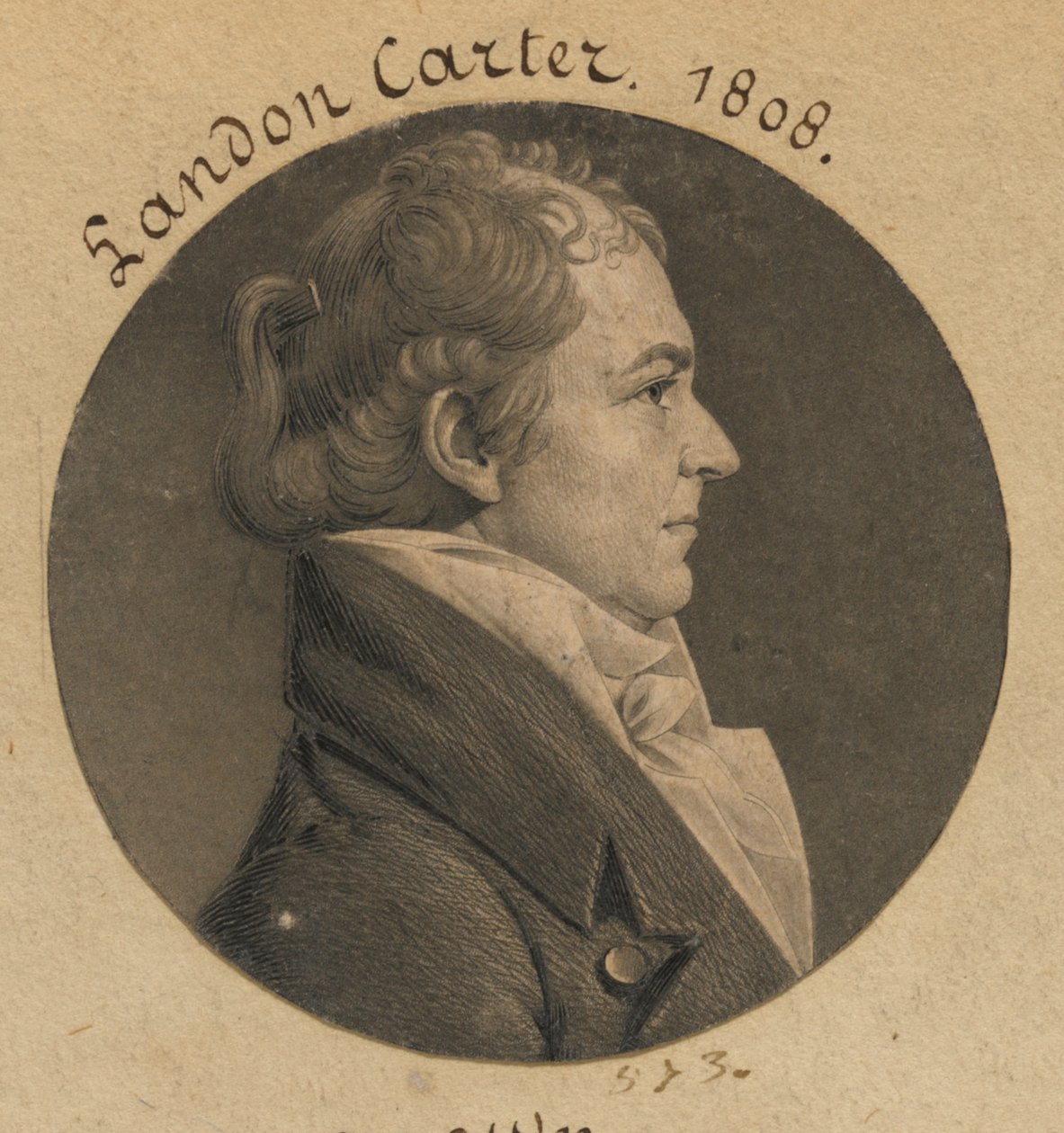Thomas Reade Rootes av Charles Balthazar Julien Févret de Saint-Mémin