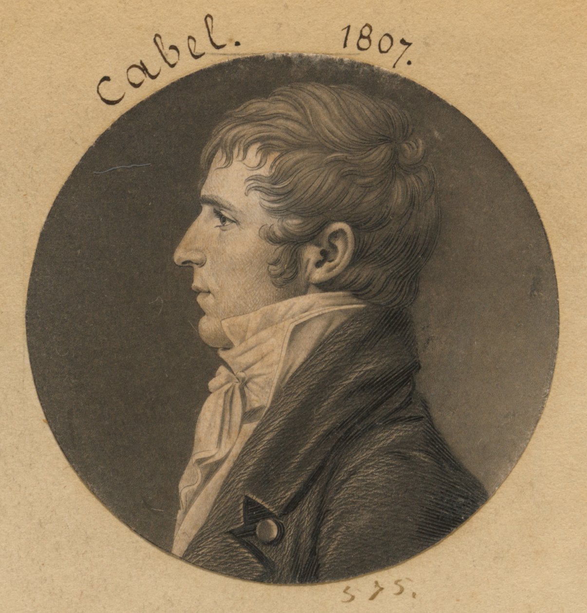 William H. Cabell av Charles Balthazar Julien Févret de Saint-Mémin
