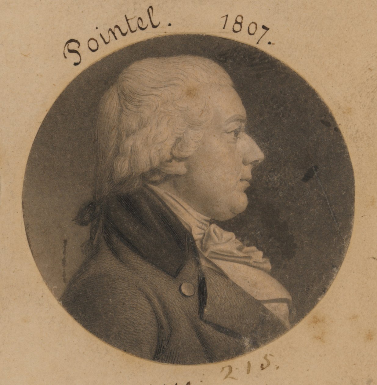 William Poyntell av Charles Balthazar Julien Févret de Saint-Mémin