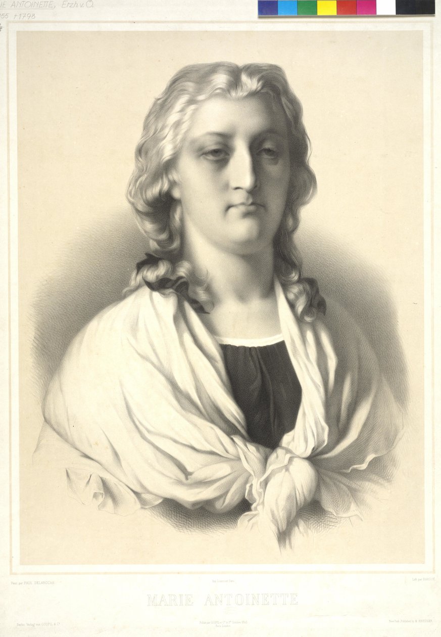 Ärkehertiginnan av Österrike Marie Antoinette av Charles Bargue