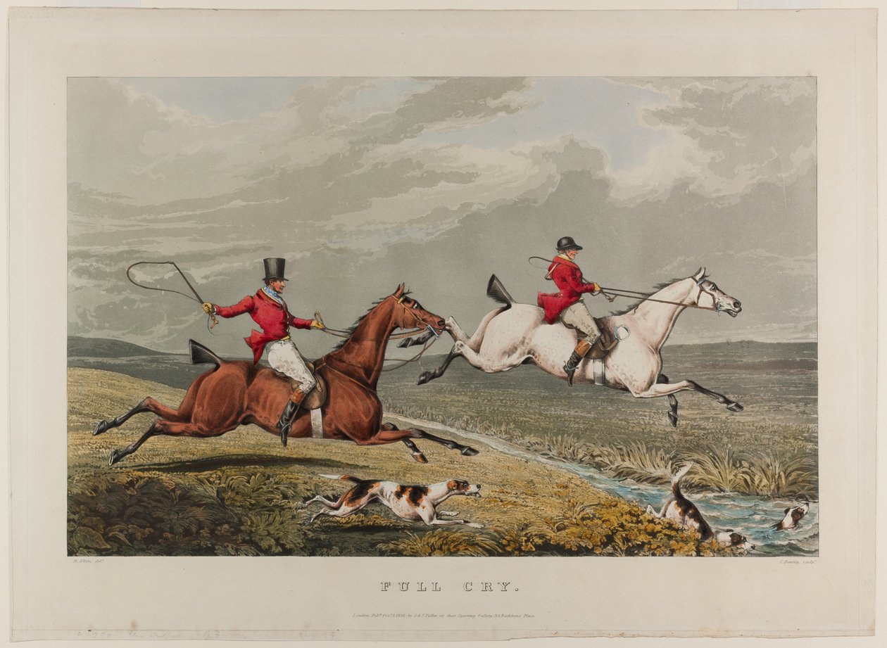 Full Cry, från Fox Hunting av Charles Bentley
