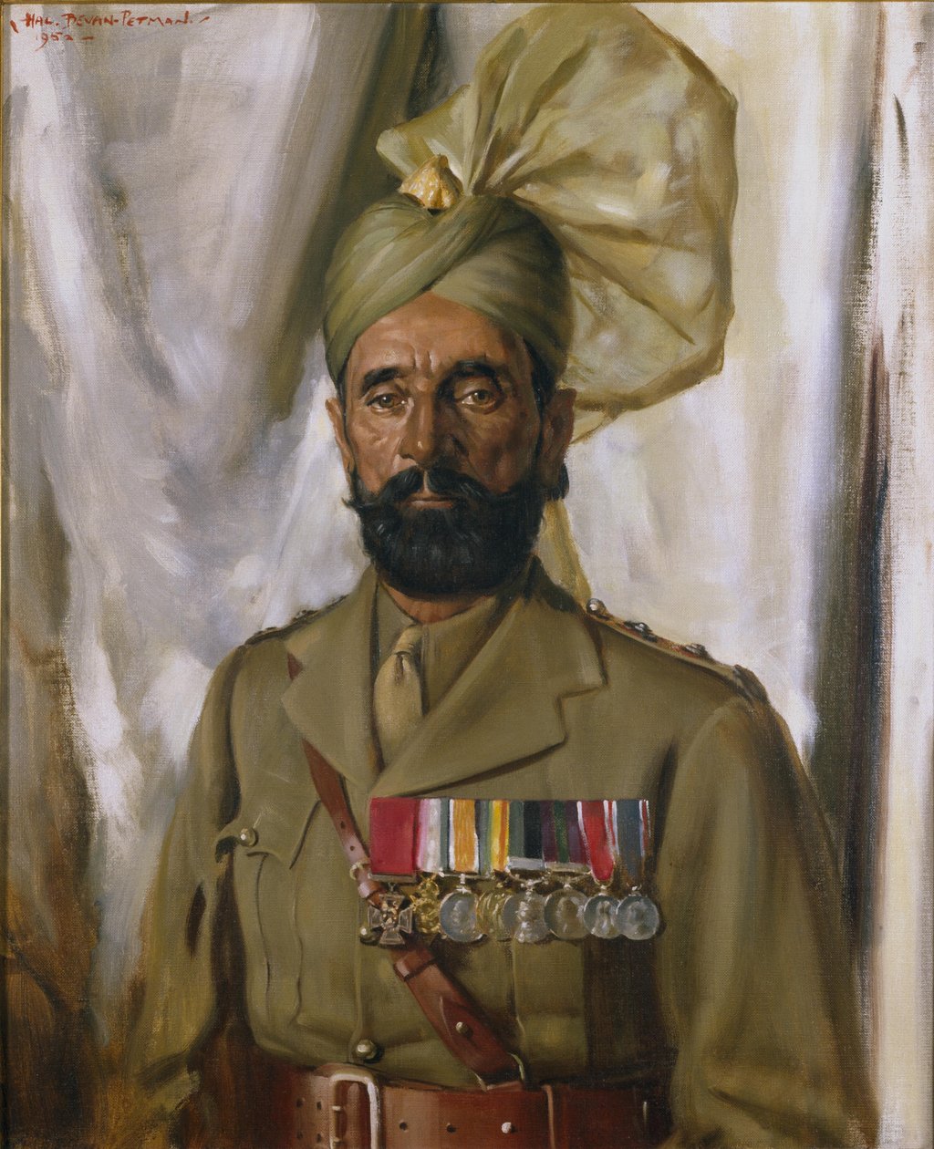 Subaddar Khudadad Khan VC, 10:e Balochregementet, 1914-35 av Charles Bevan