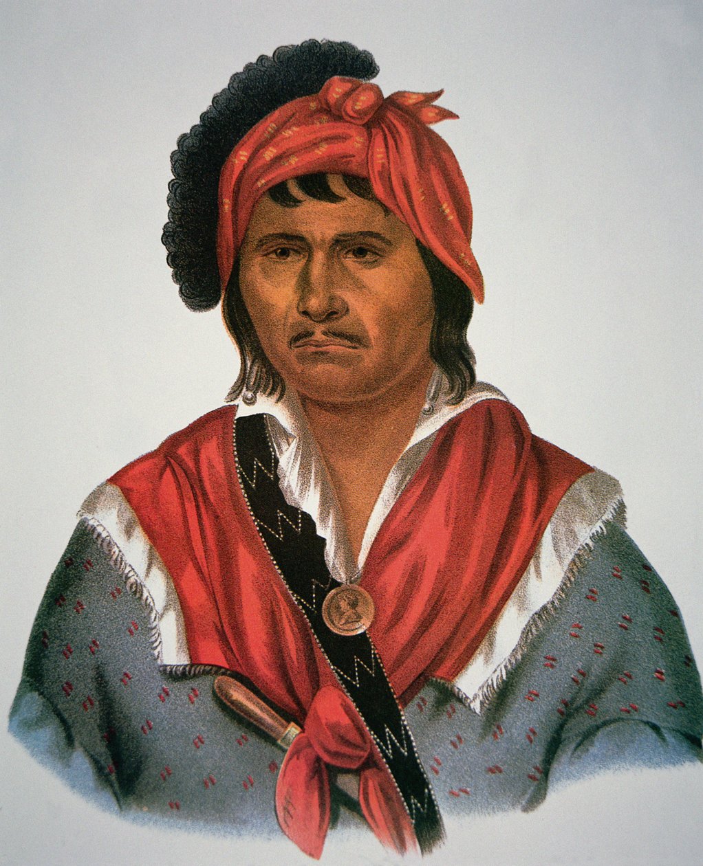 Neamathla chef av Charles Bird King