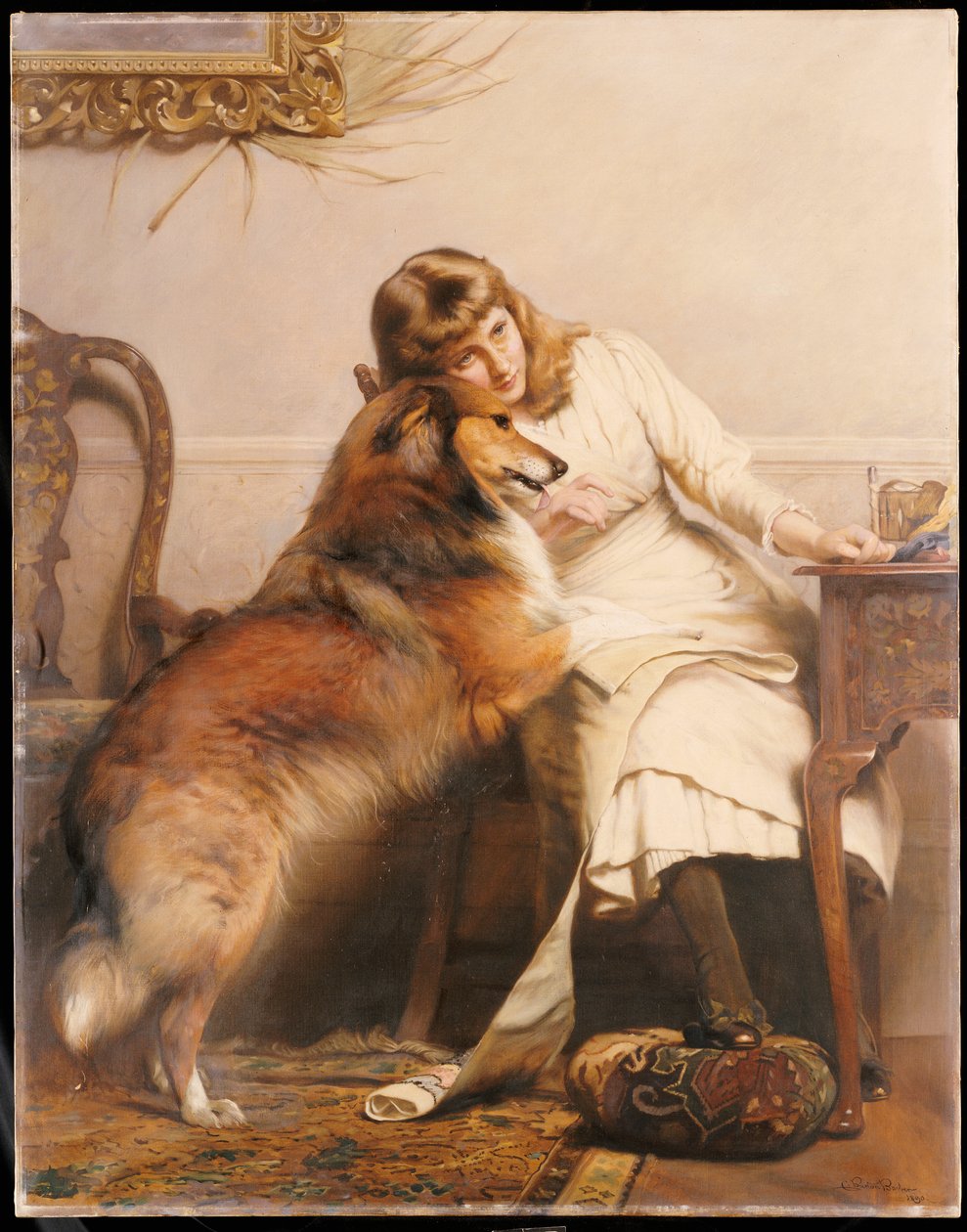 Älsklingar, 1890 av Charles Burton Barber