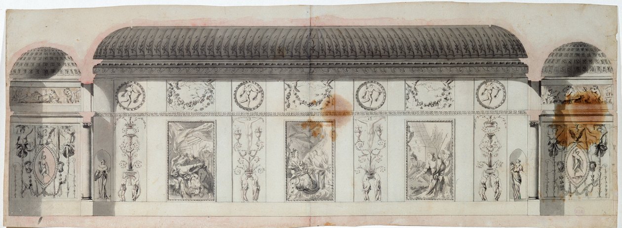 Inredning av Catherine Palace, Tsarskoye Selo, Ryssland, 1780-talet av Charles Cameron