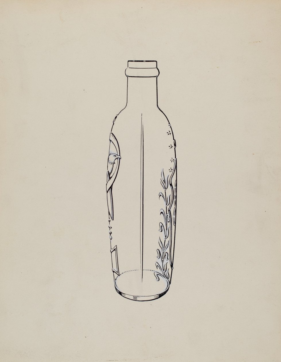 Spritflaska av Charles Caseau