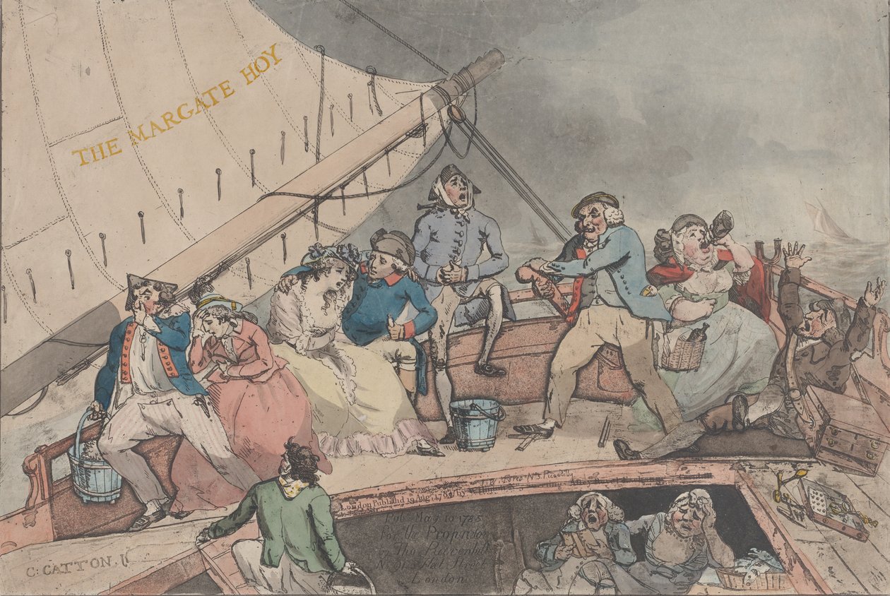 På väg den 19 augusti 1789. av Charles Catton the Younger
