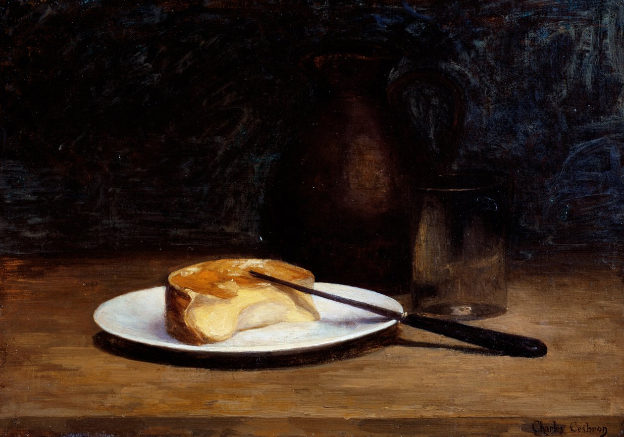Stilleben med översten, 1900 av Charles Cesbron