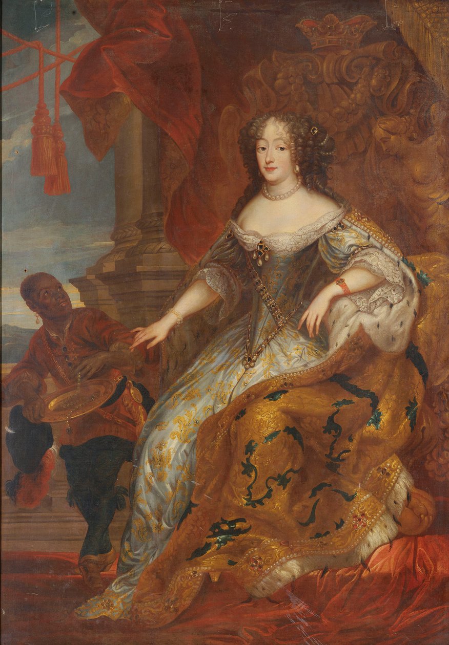 Marie Jeanne Baptiste 1644-1724, hertiginna av Savojen, 1600-talet. av Charles Claude Dauphin