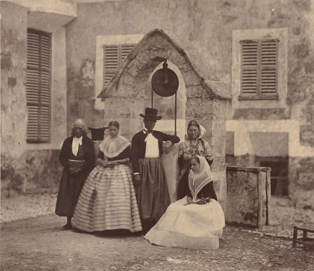 Balearerna, byborna i Palma och dess omgivningar, 1860. av Charles Clifford