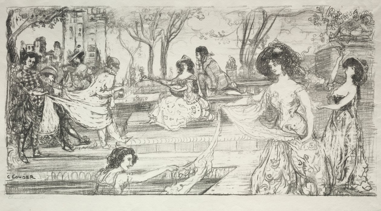 Gitarristen av Charles Edward Conder