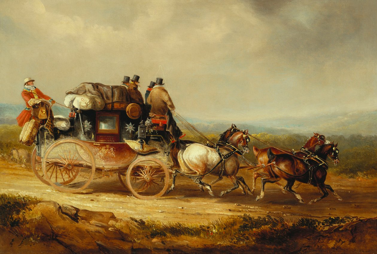 London till Worcester Royal Mail av Charles Cooper Henderson