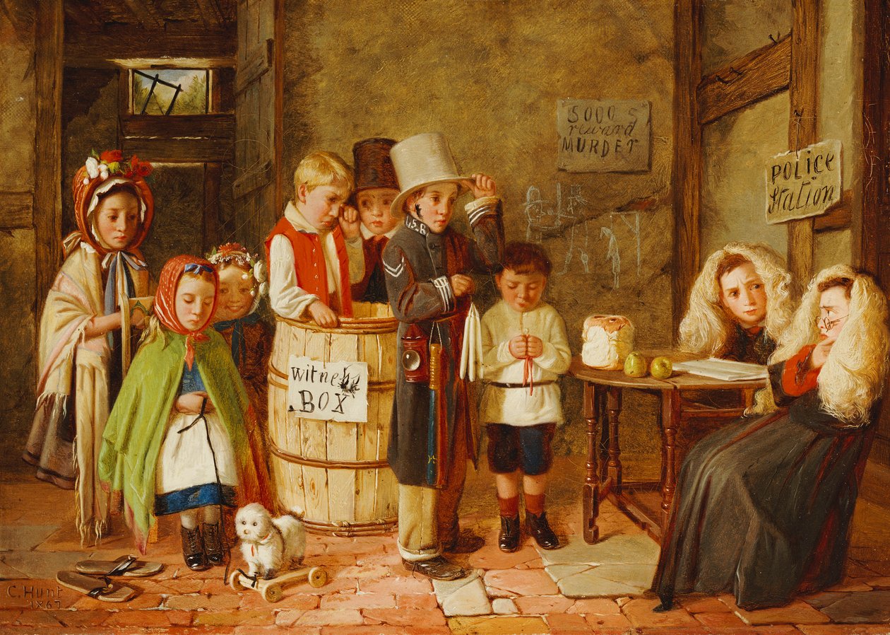 Polisrätten, 1867 av Charles Cooper Henderson