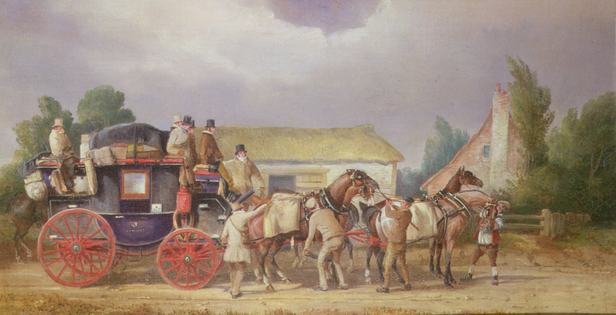 The Royal Mail Changing Teams (par till 378793) av Charles Cooper Henderson