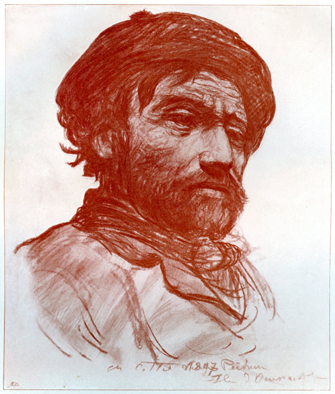 Porträtt av en man, 1899. av Charles Cottet