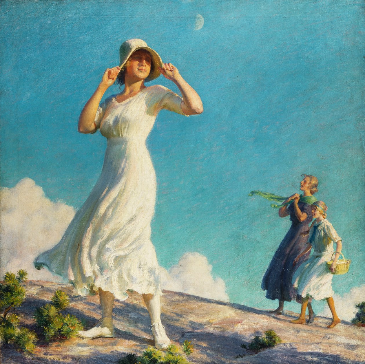 Högt land av Charles Courtney Curran