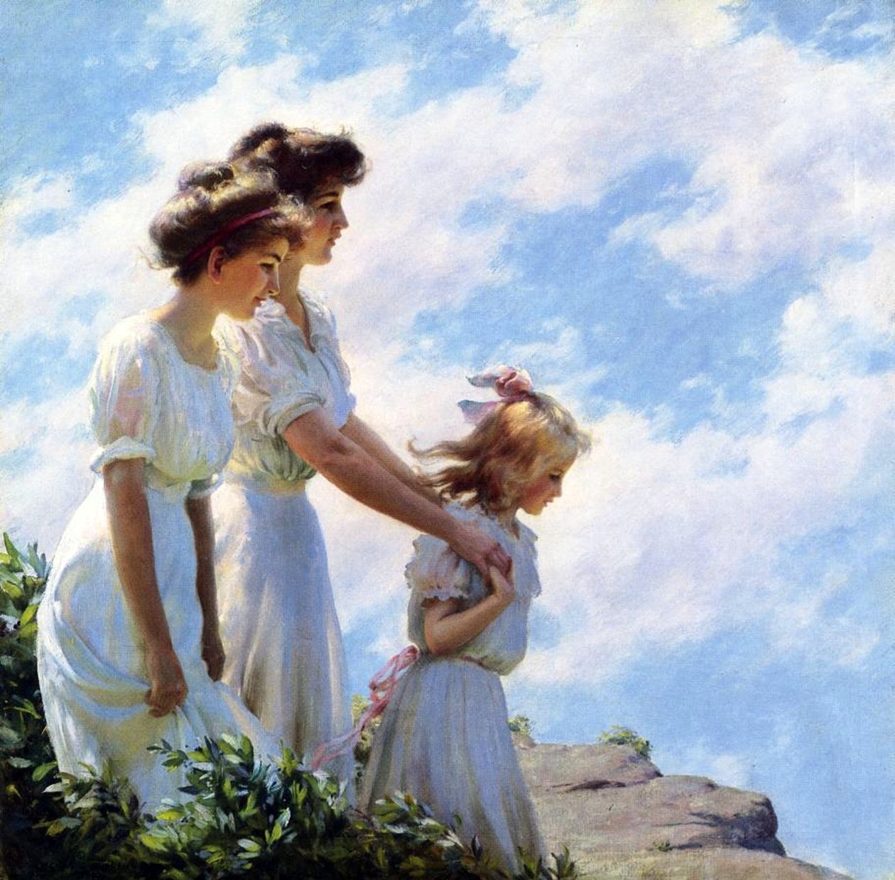 På Klippan av Charles Courtney Curran