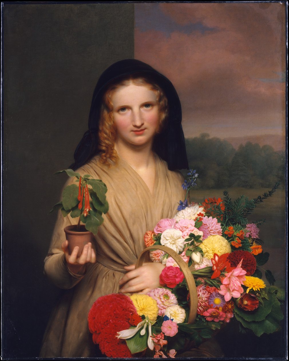 Blomstertjejen av Charles Cromwell Ingham