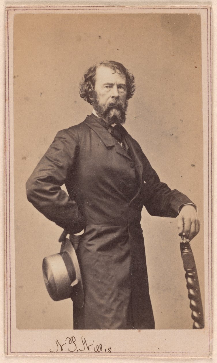Nathaniel Parker Willis av Charles DeForest Fredricks