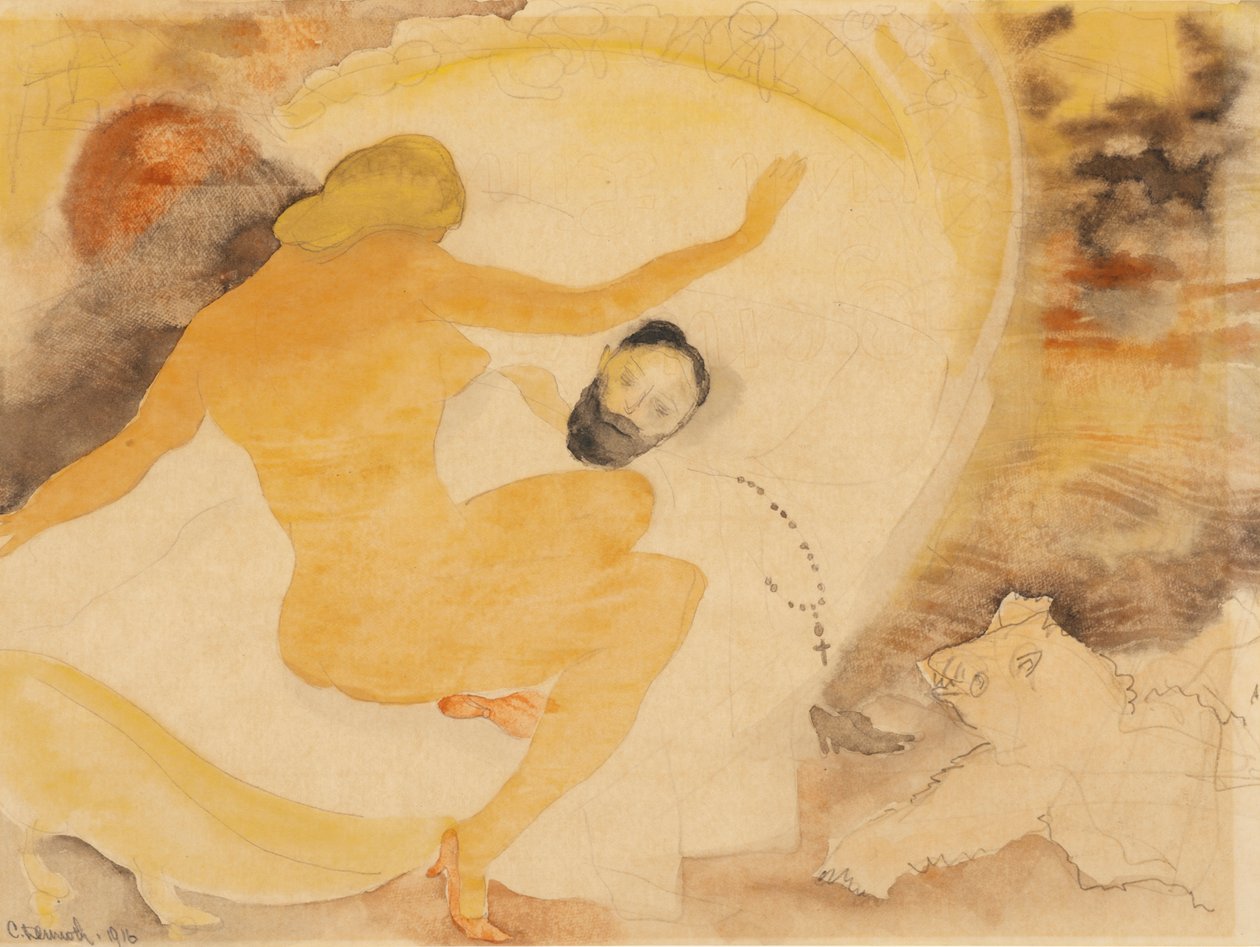 Nana och greve Muffat av Charles Demuth