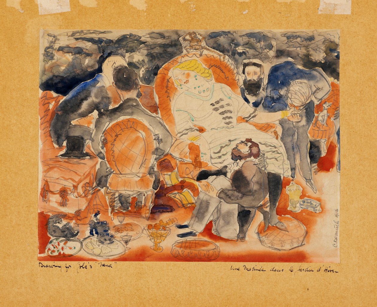 Nana och hennes män av Charles Demuth