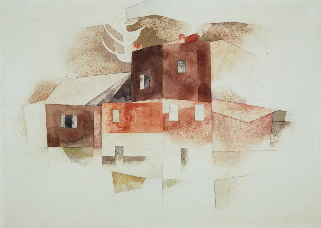 Gamla hus av Charles Demuth