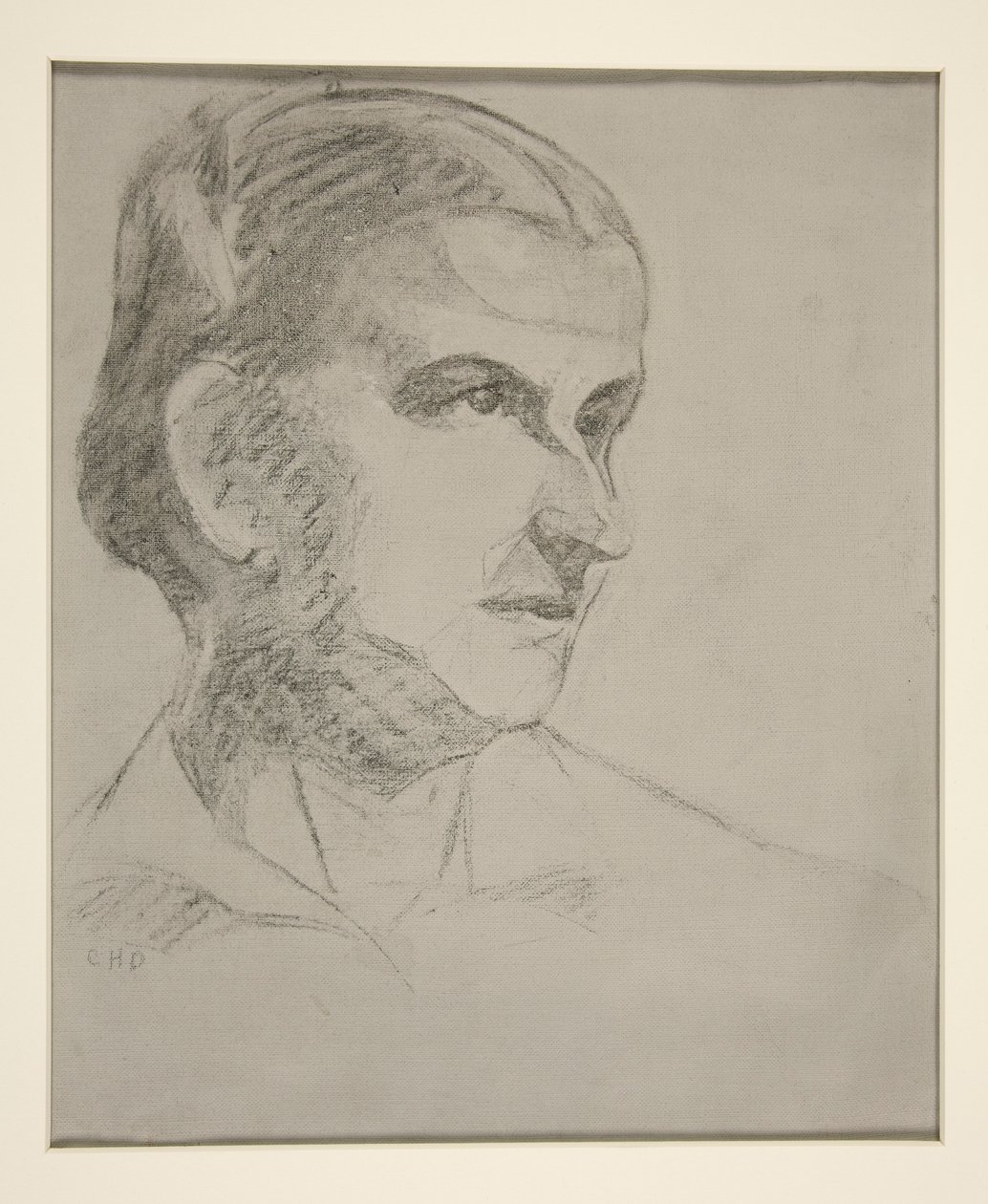 Porträtt av Augusta B. Demuth [konstnären av Charles Demuth