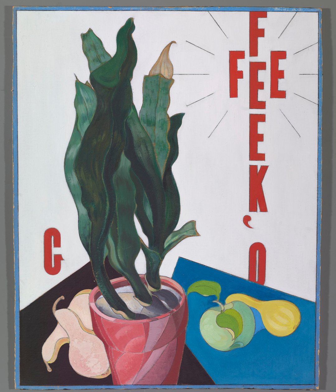 Affischporträtt: O av Charles Demuth