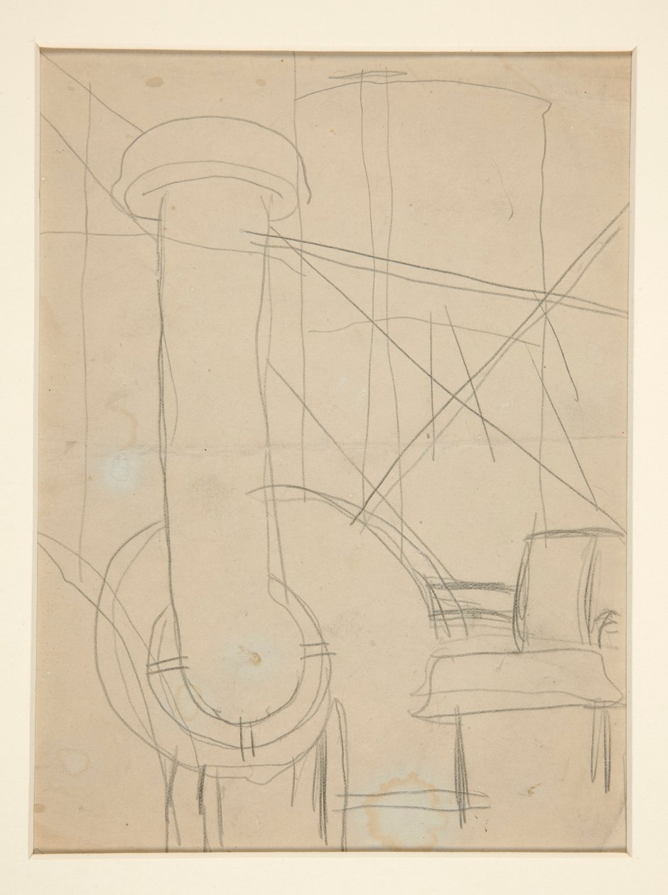 Studera för Pacquebot av Charles Demuth