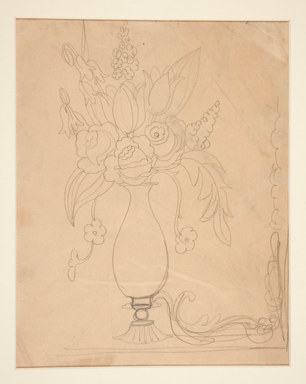 Vas med blommor av Charles Demuth