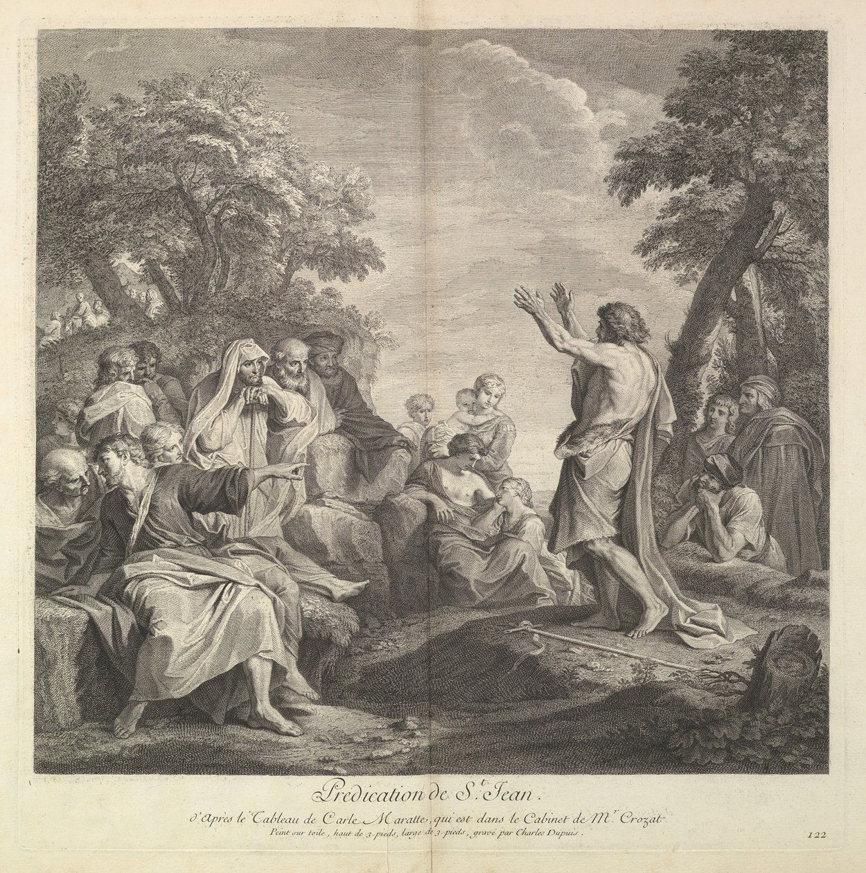 Johannes predikan. av Charles Dupuis