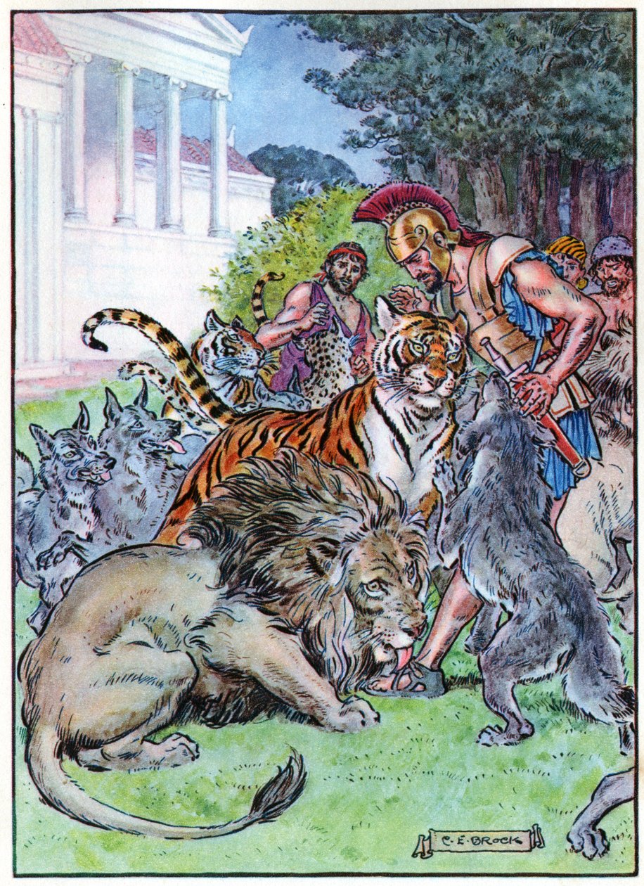 Eurylochus and the Lions, från "The Children