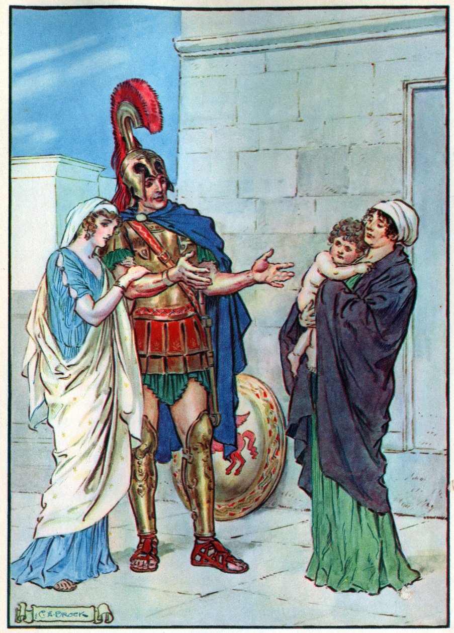 Hektor och Andromache, från "The Children