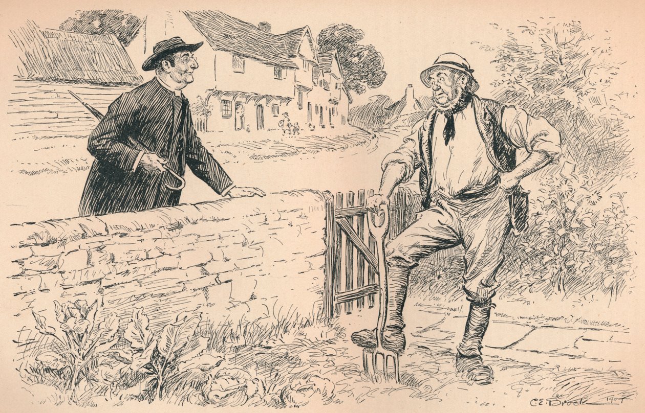 Prästen, 1909 av Charles Edmund Brock