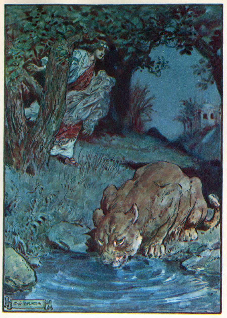 Thisbe and the Lioness, från "The Children
