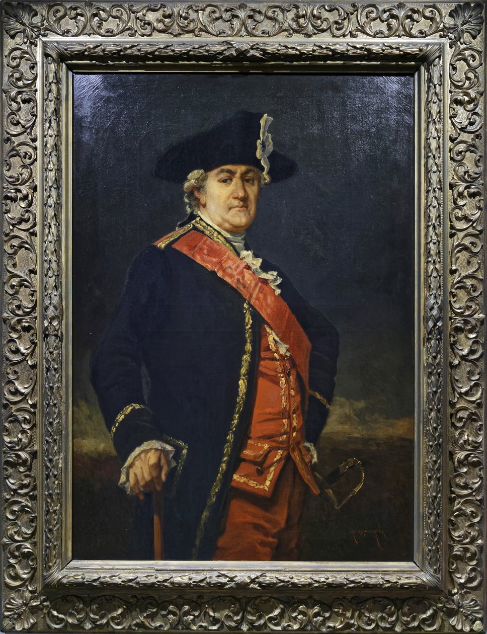 Jean Baptiste Donatien de Vimeur, ca 1850-95 av Charles Edouard Armand Dumaresq