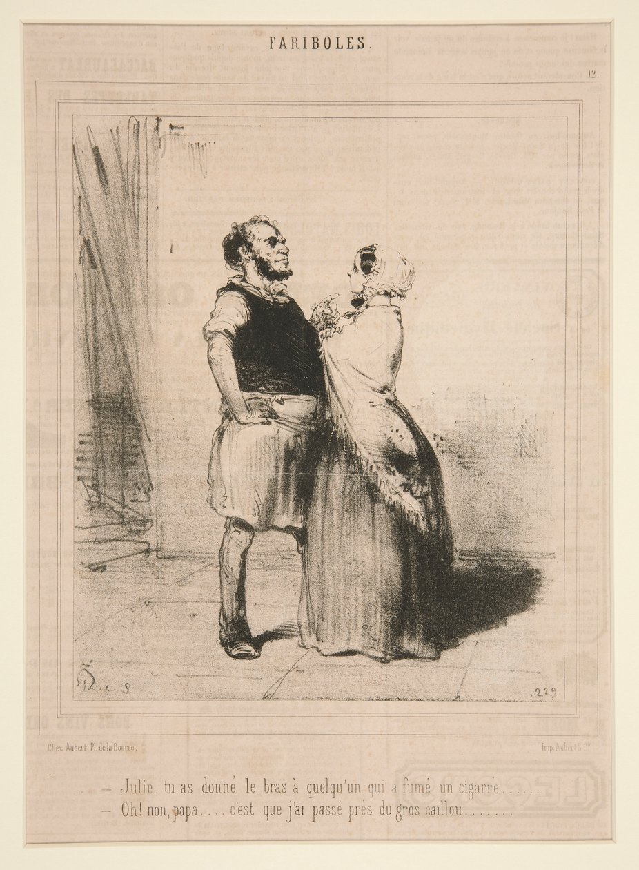 Julie, gav du? armen ? någon av Charles Edouard de Beaumont