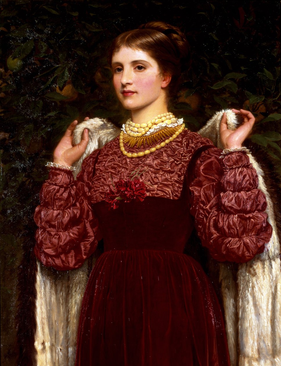 Dressing Up, ca 1880-90 (olja på duk) av Charles Edward Perugini
