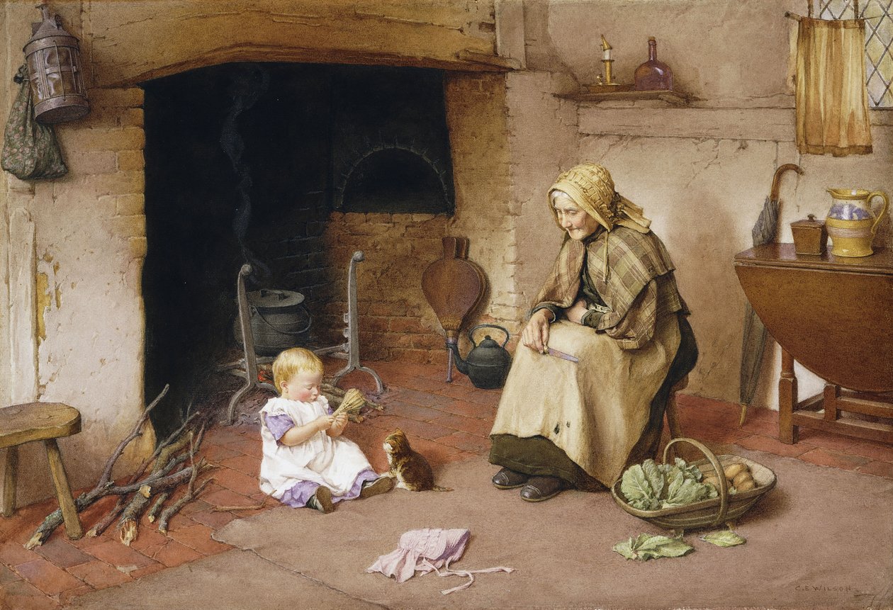 Ett besök hos farmor av Charles Edward Wilson