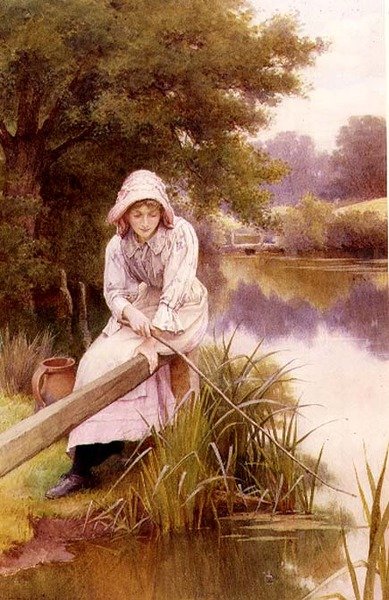 Flickfiske av Charles Edward Wilson
