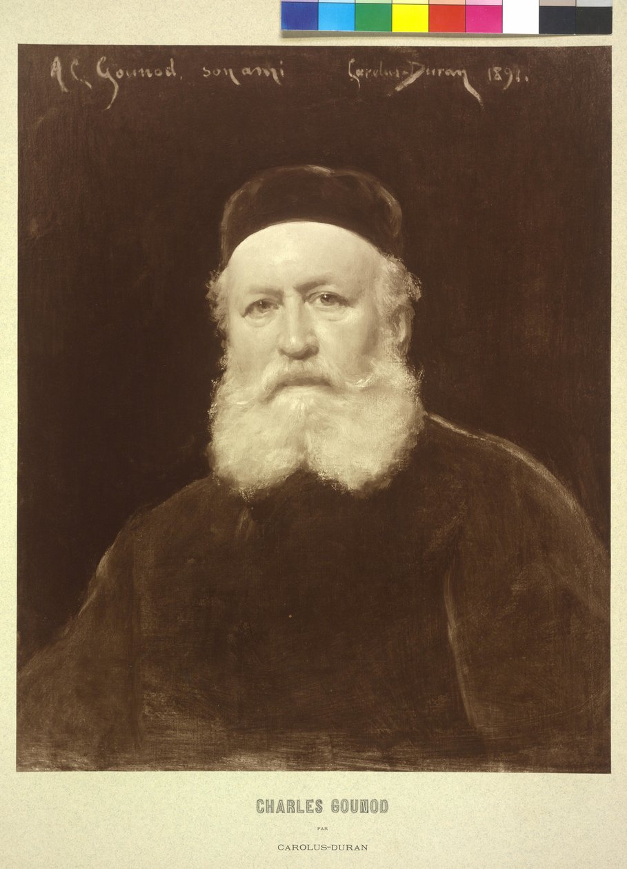 Charles Gounod av Charles Emile Auguste Carolus Duran