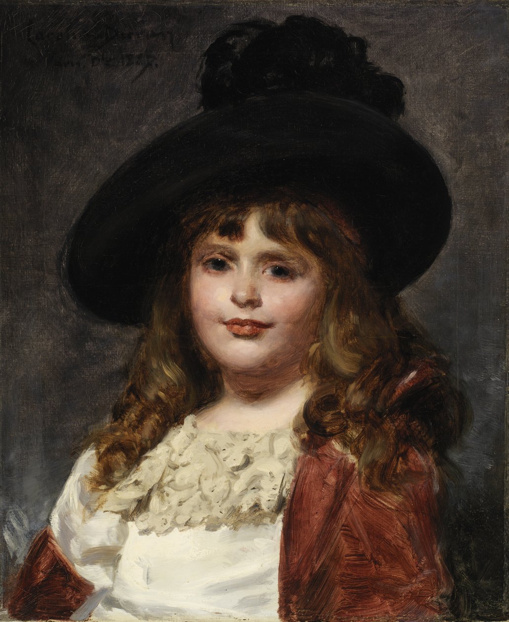 Laura vid sjuan, 1887. av Charles Emile Auguste Carolus Duran