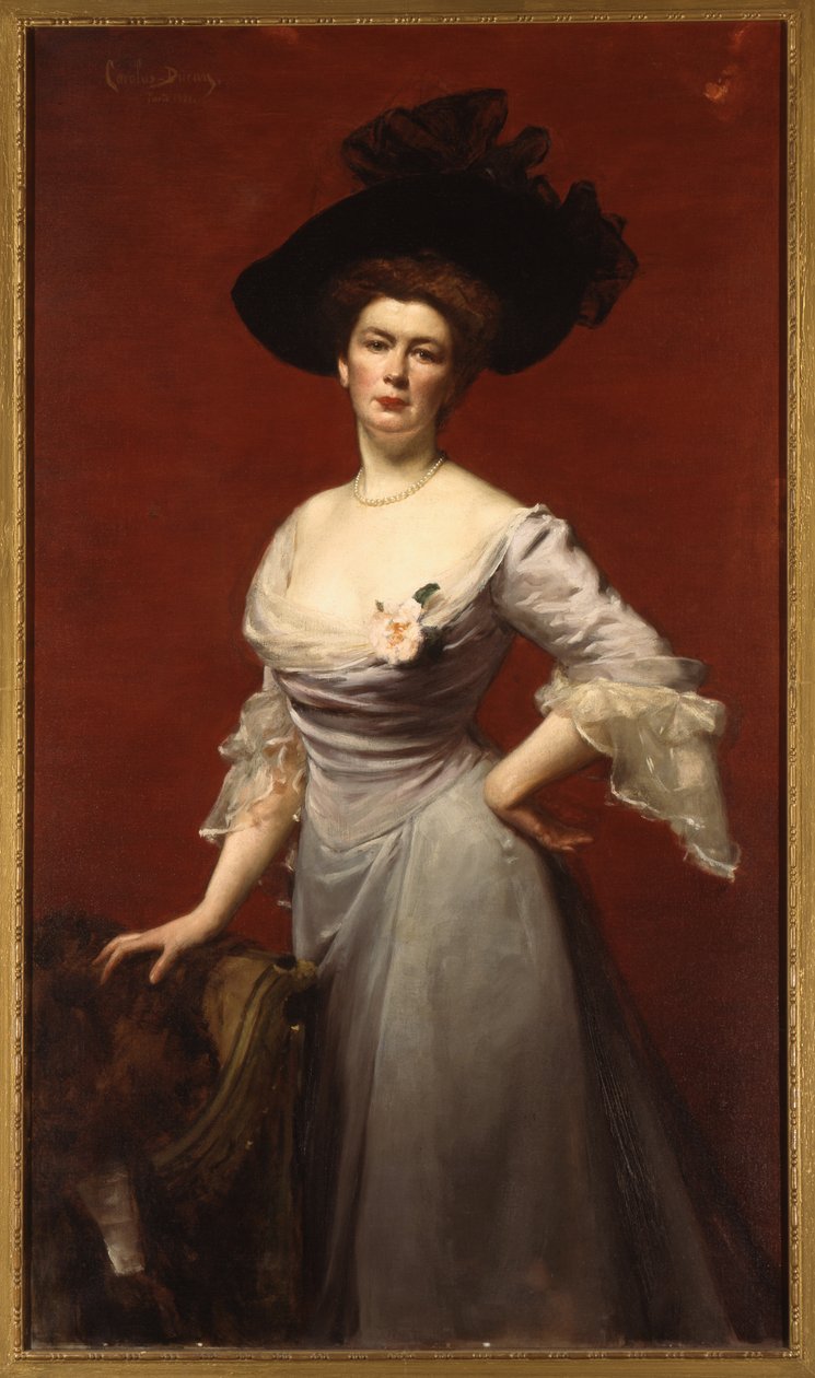 Porträtt av Elinor Medill Paterson av Charles Emile Auguste Carolus Duran