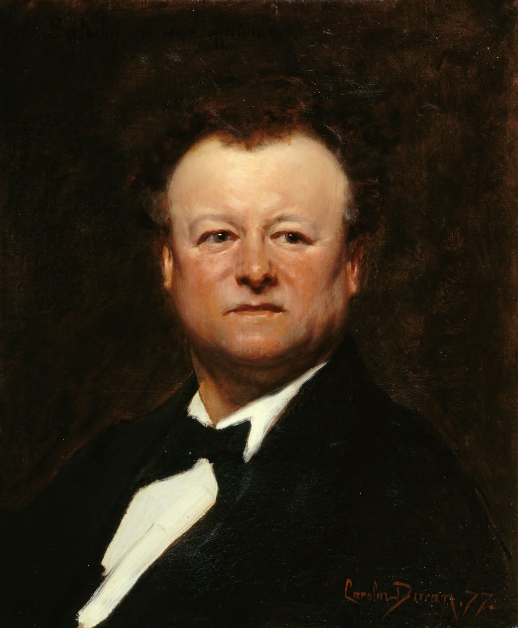 Porträtt av Jean-François Berthelier 1830-1888, 1877. av Charles Emile Auguste Carolus Duran