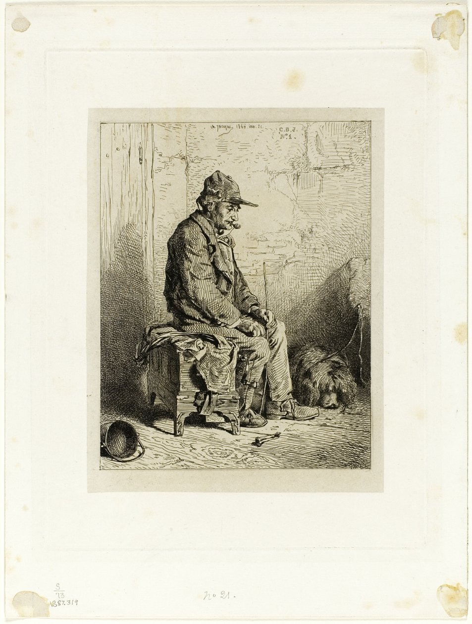 Orgelkvarn av Charles Emile Jacque