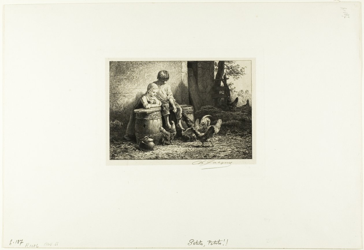 Små! Små! av Charles Emile Jacque