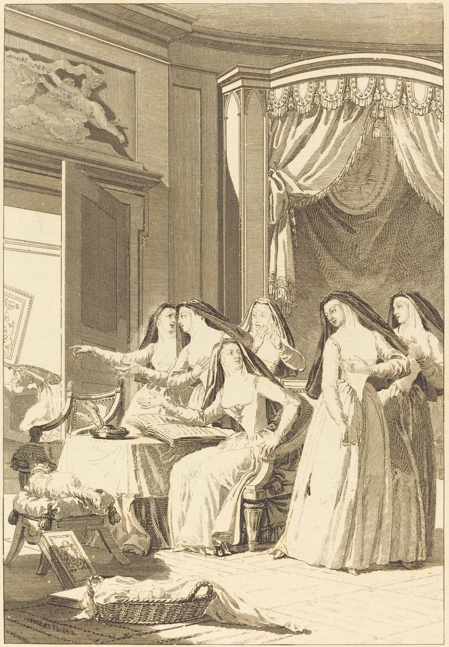 Syster Jane av Charles Emmanuel Patas after Charles Monnet
